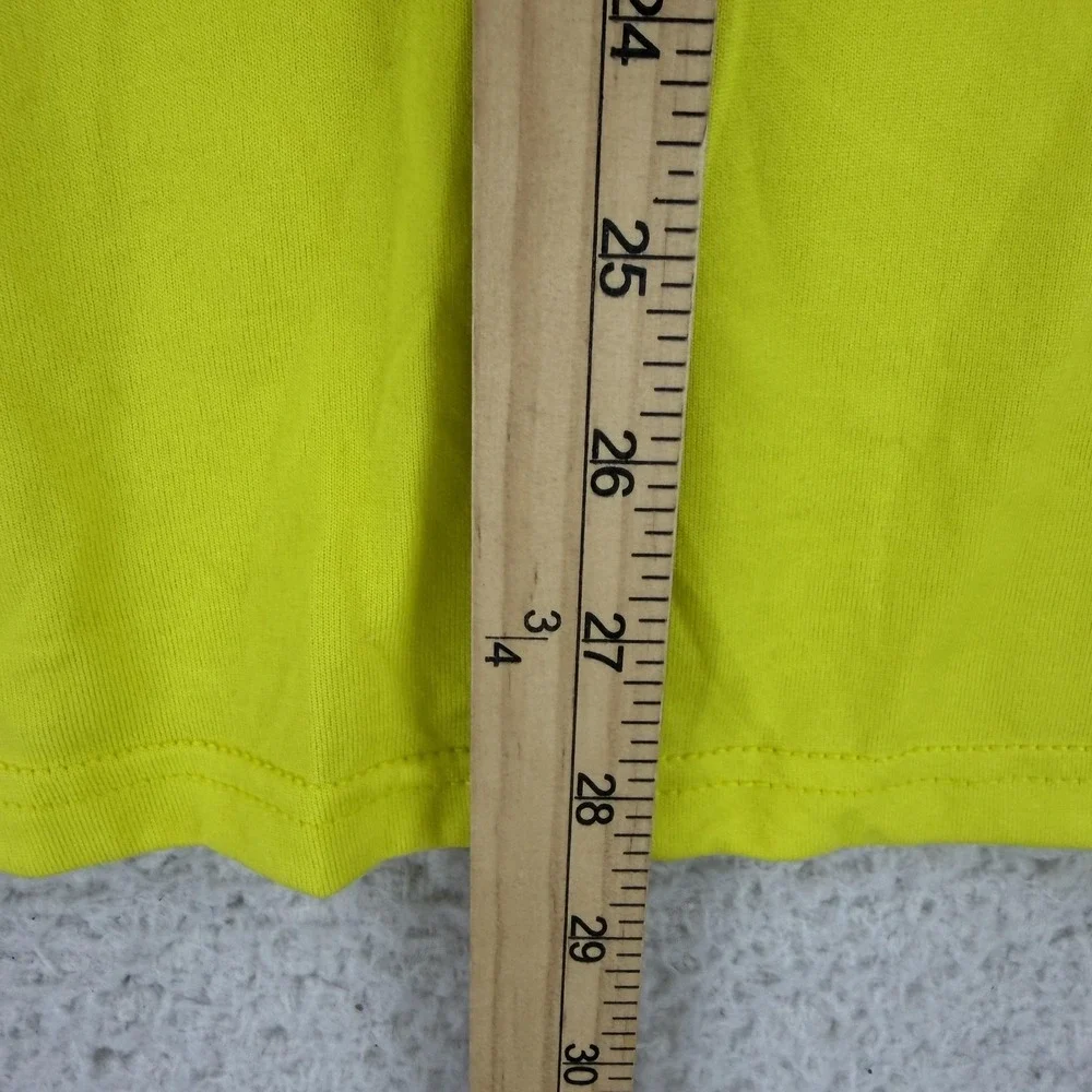 The North Face Mens Yellow Logo Graphic Tee Shirt Outdoor Camo Fill Medium